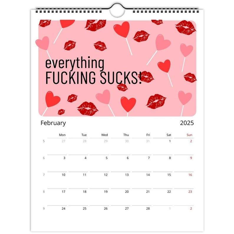2025 Wall Calendar - Here We Go Again