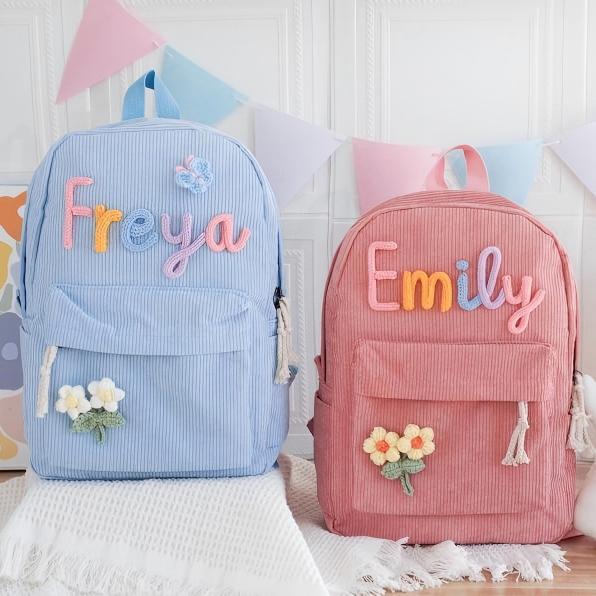 Personalized Kid BackPack, School Bag, Custom Toddler Backpack, Back to School, Kids Backpack, Kids Gift