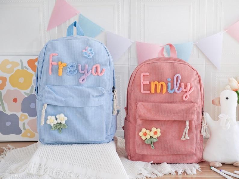 Personalized Kid BackPack, School Bag, Custom Toddler Backpack, Back to School, Kids Backpack, Kids Gift