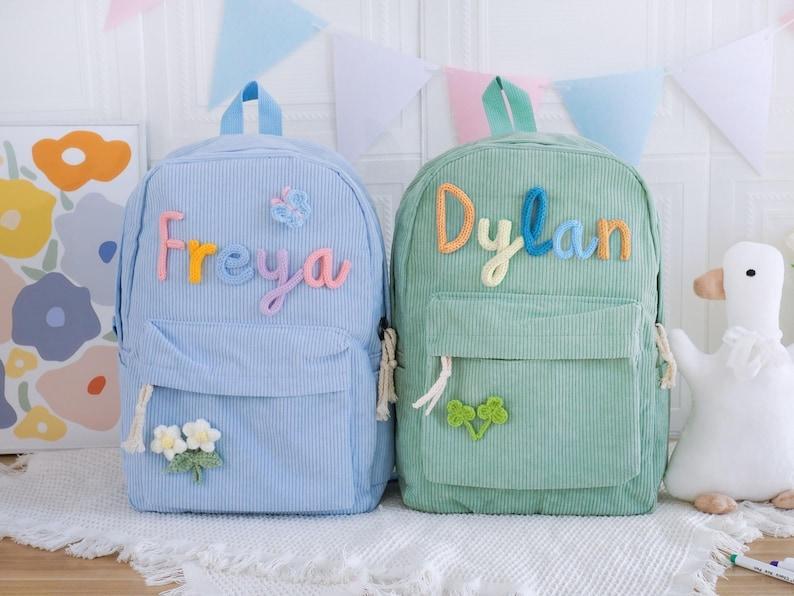 Personalized Kid BackPack, School Bag, Custom Toddler Backpack, Back to School, Kids Backpack, Kids Gift