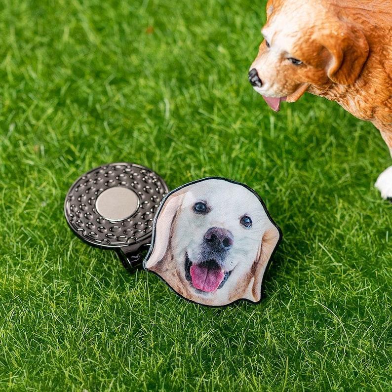 Custom Golf Marker with Photo, Picture Golf Ball Marker Magnetic Hat Clip Golf Accessory, Christmas/Father's Day Gift for Golf Lovers/Father - Get Photo Blanket