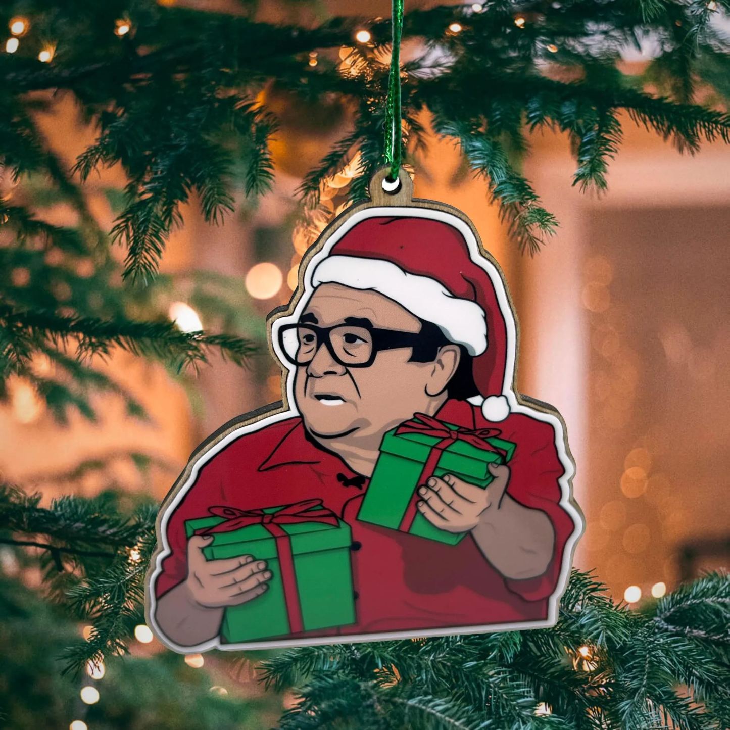 Frank Reynolds Christmas Ornament: Always Sunny Inspired