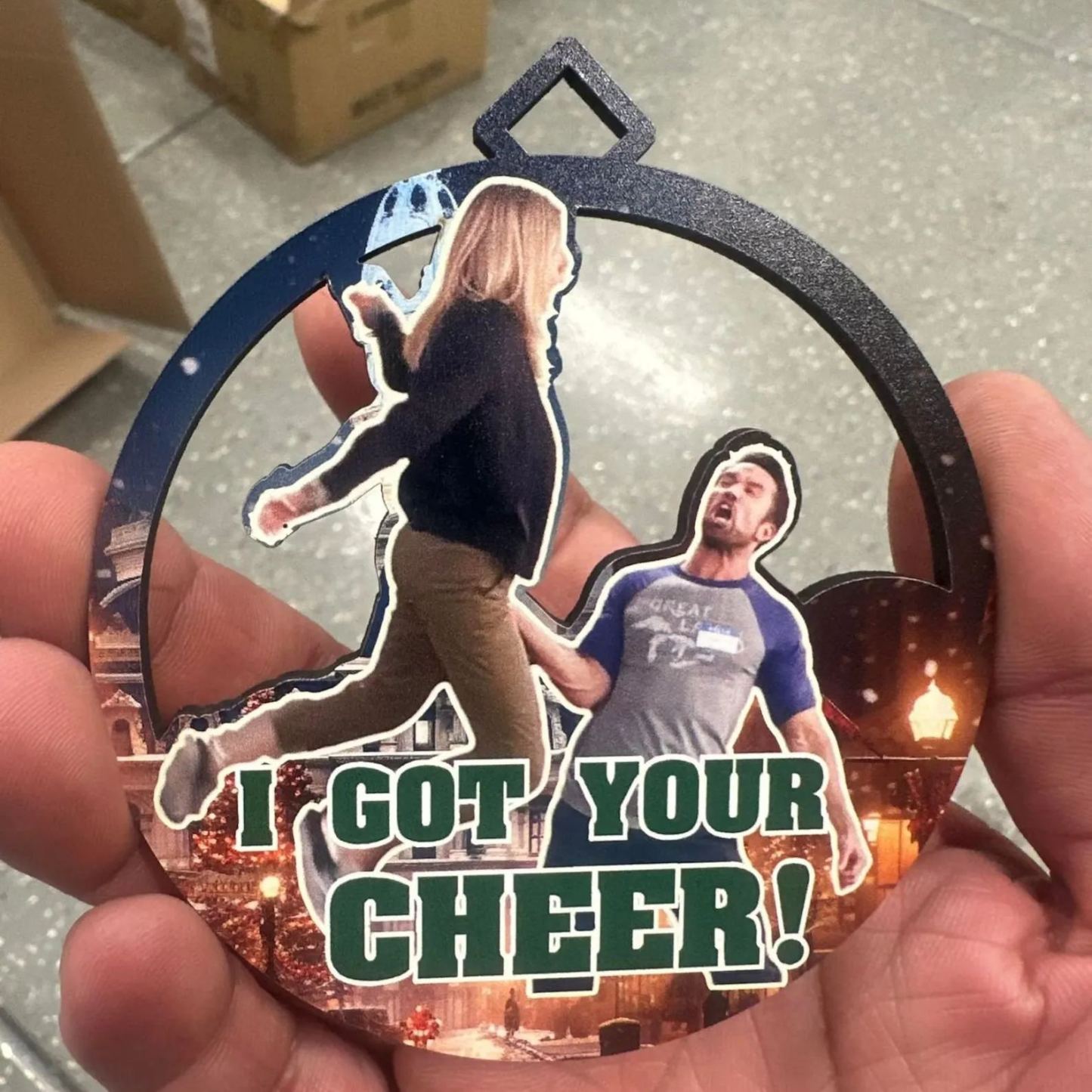Frank Reynolds Christmas Ornament: Always Sunny Inspired