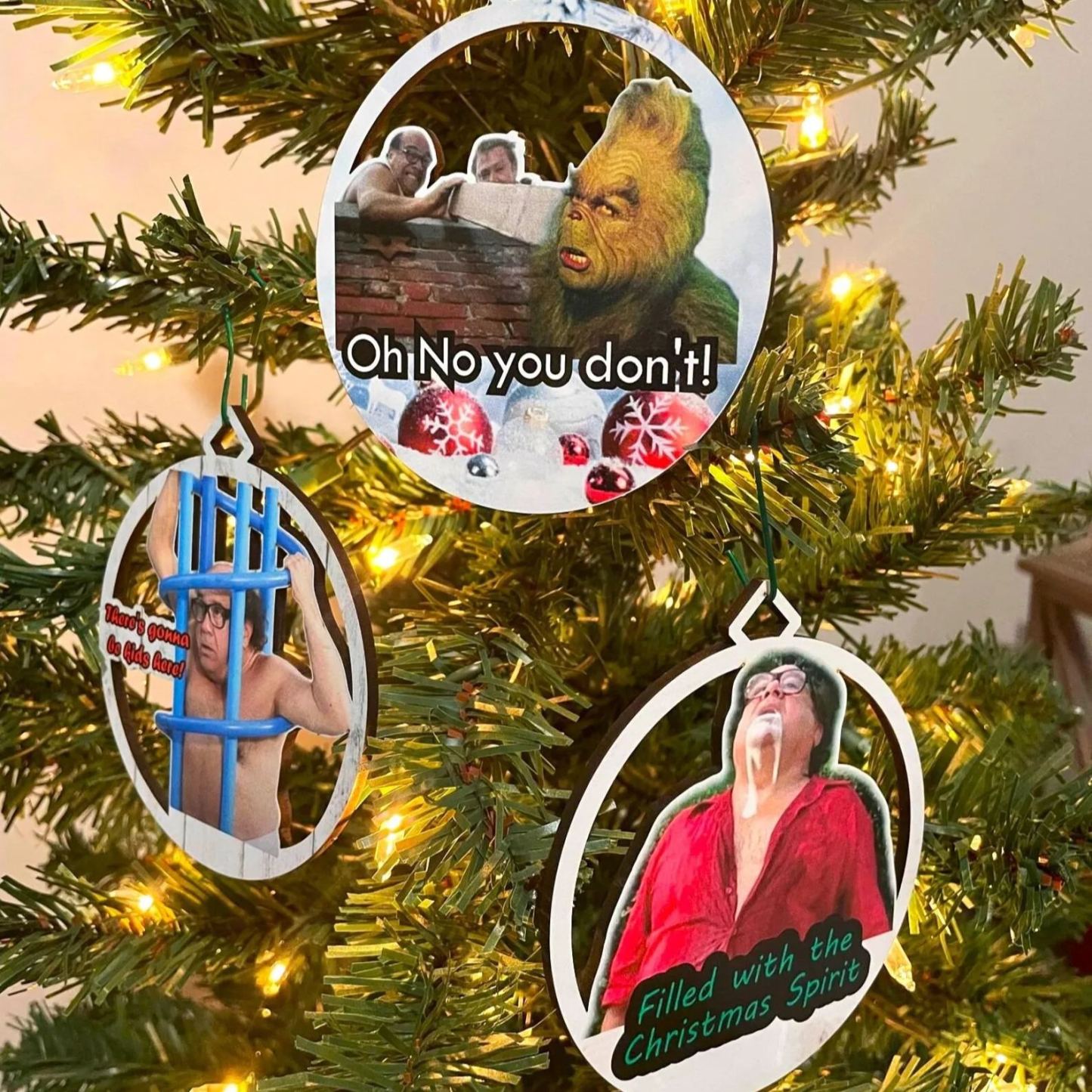 Frank Reynolds Christmas Ornament: Always Sunny Inspired