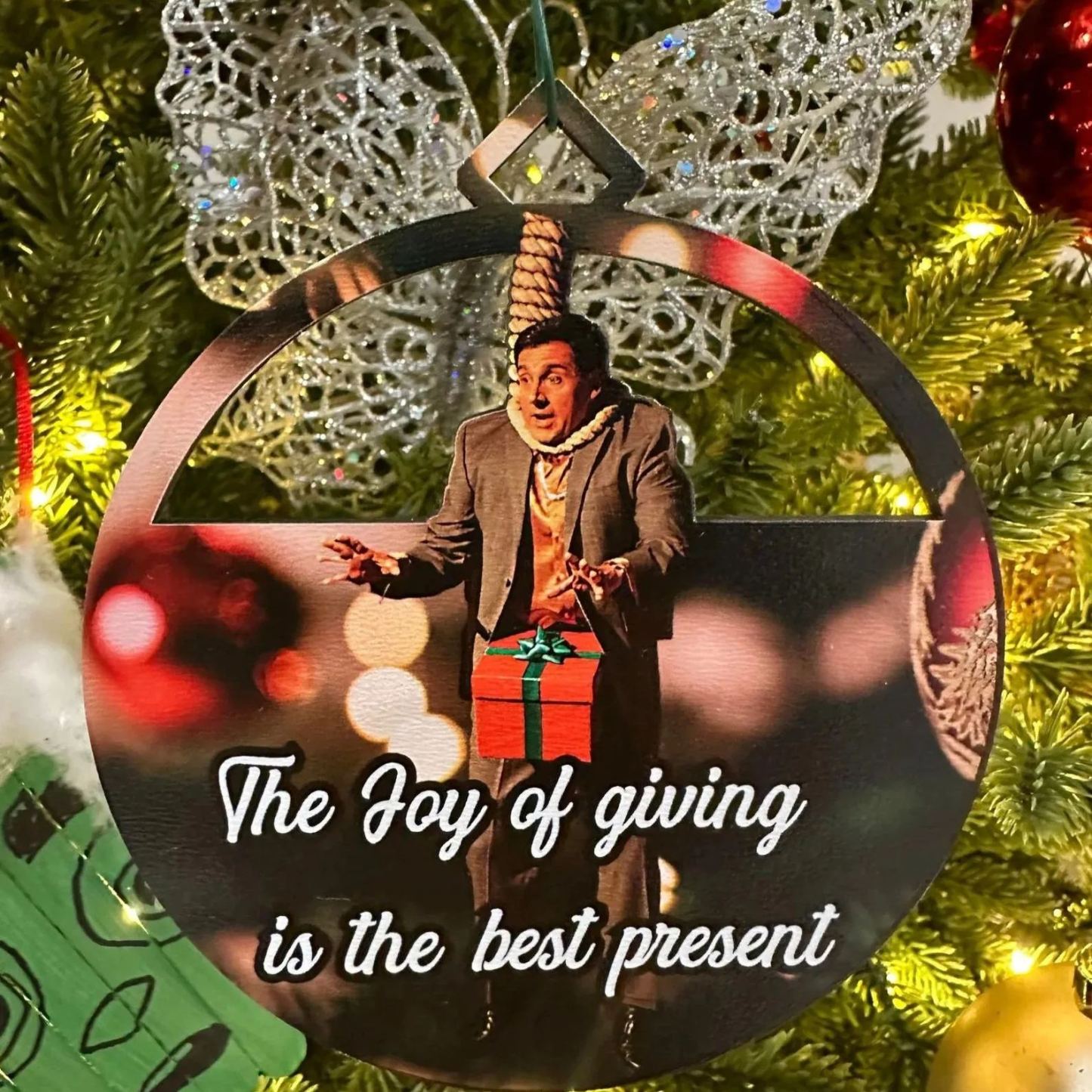 Frank Reynolds Christmas Ornament: Always Sunny Inspired