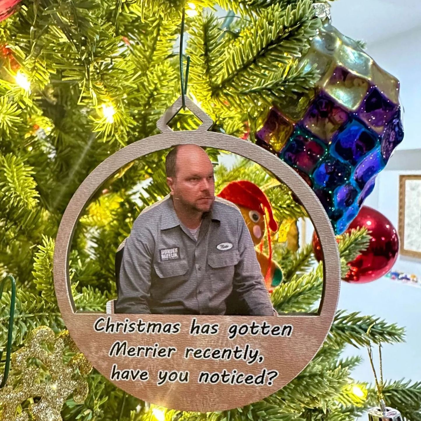 Frank Reynolds Christmas Ornament: Always Sunny Inspired