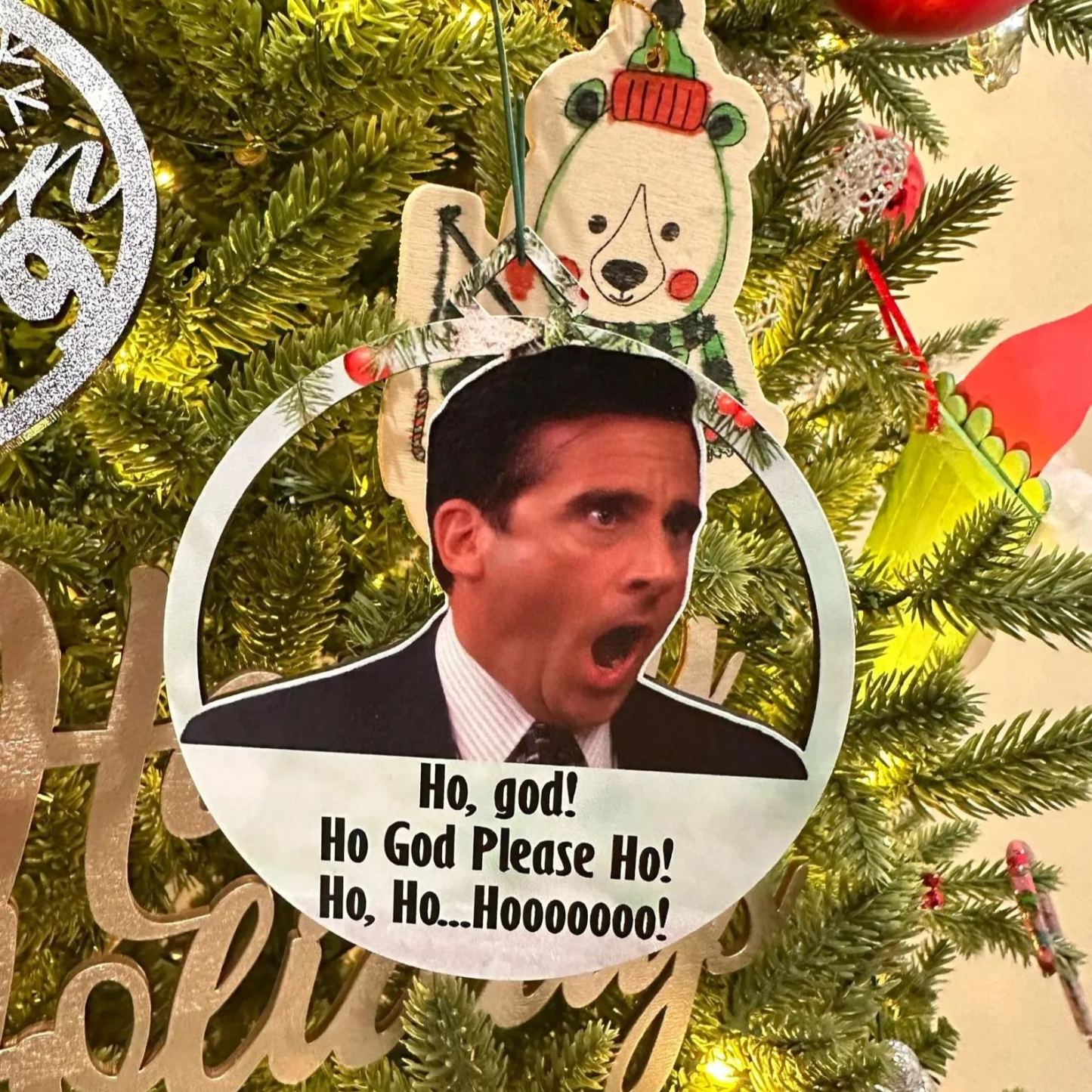 Frank Reynolds Christmas Ornament: Always Sunny Inspired