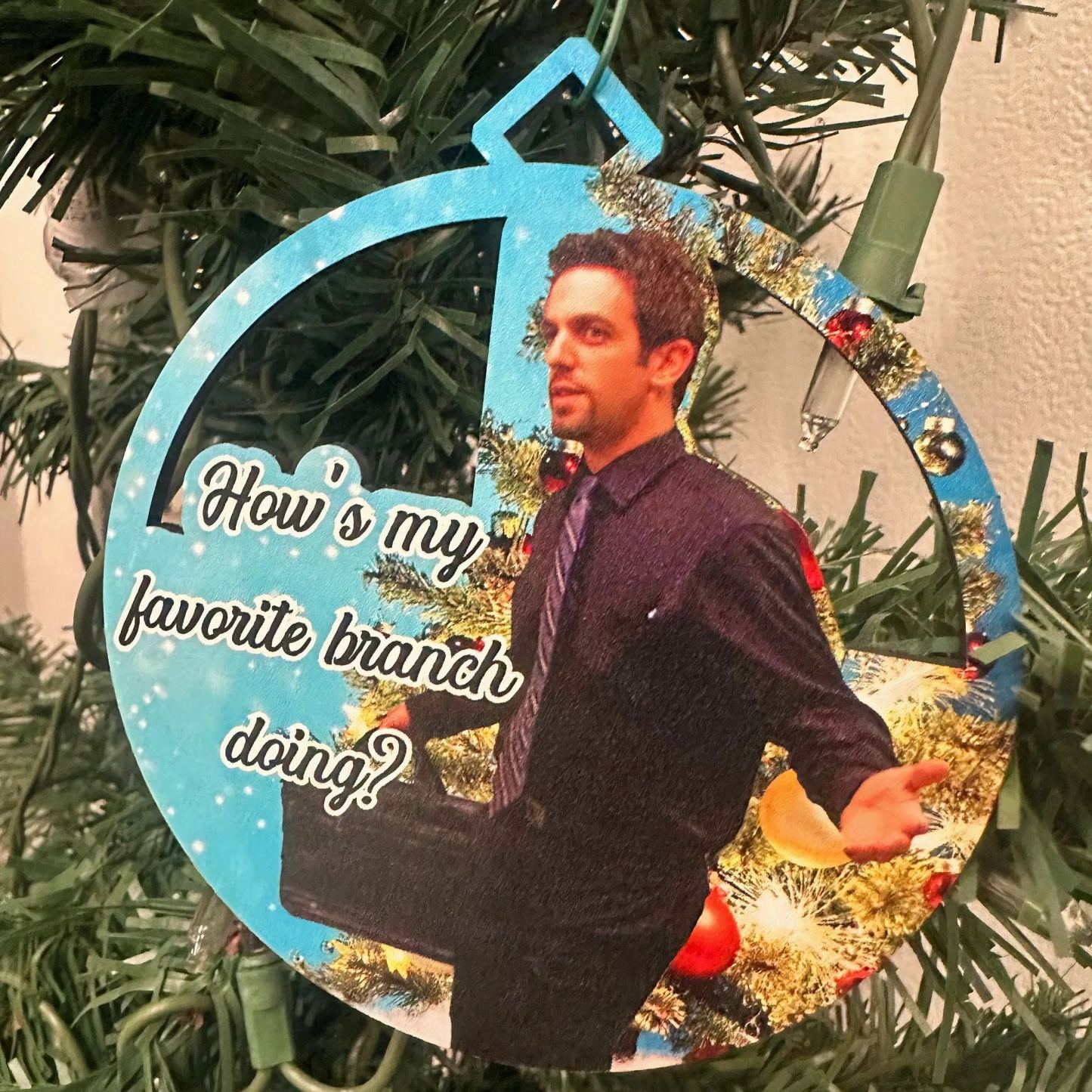 Frank Reynolds Christmas Ornament: Always Sunny Inspired