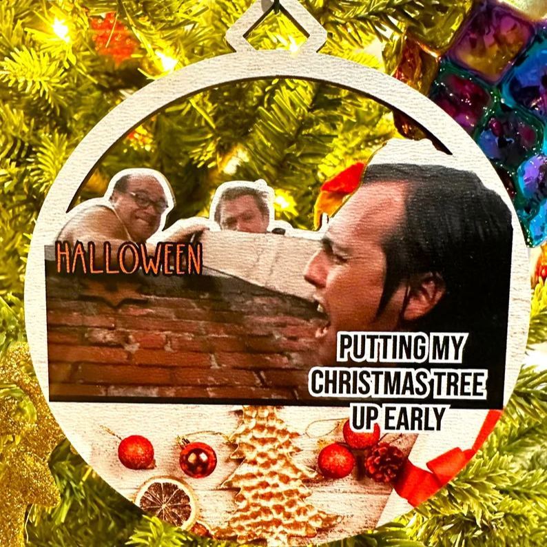 Frank Reynolds Christmas Ornament: Always Sunny Inspired