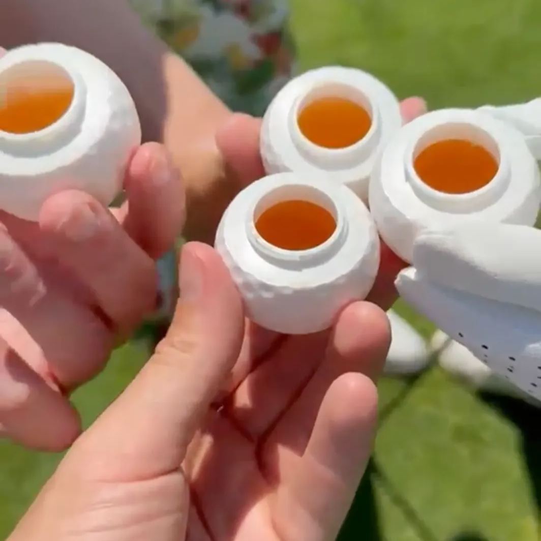 Golf Shot Glass Set Fun Drink Sport Shots for Golf Lovers & Parties 3pc/box - Get Photo Blanket