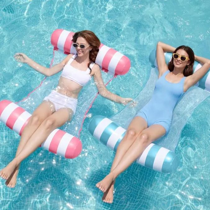 Lazy Floating Fammock for the Water, Leisure Floating Mat for Pools and Lakes, Portable Inflatable Water Sofa, Fun for Both Kids and Seniors, A Top Pick for Summer Vacations