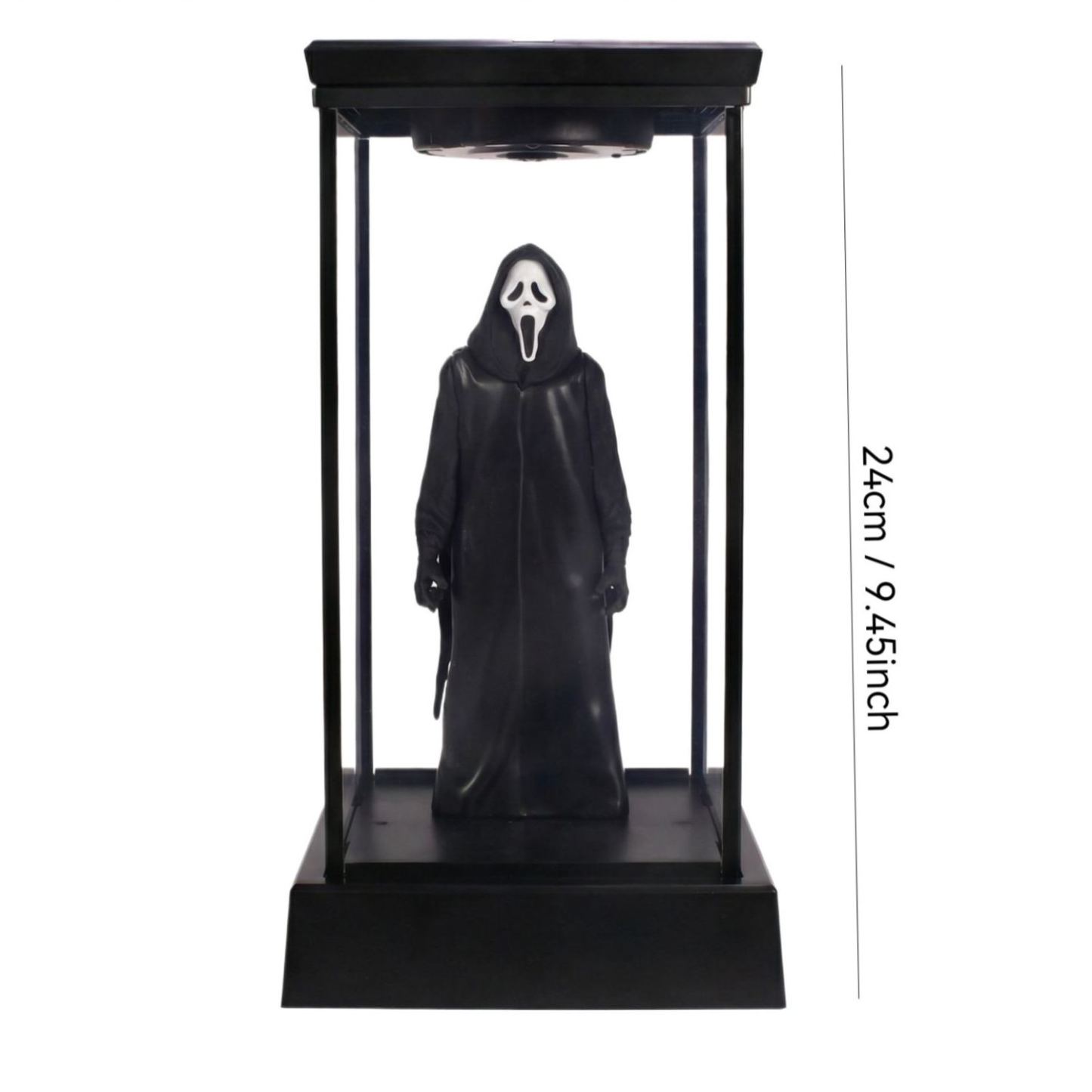 Peeking Ghostface Popcorn Bucket - Spooky Halloween Party Decor & Snack Holder