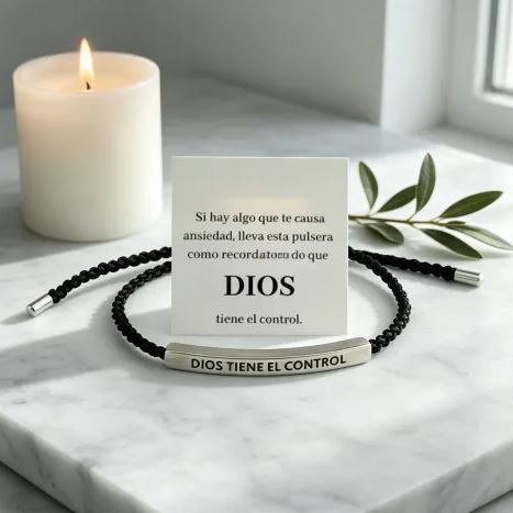 "God Is in Control" Bracelet – A Meaningful Christian Gift for Someone You Love
