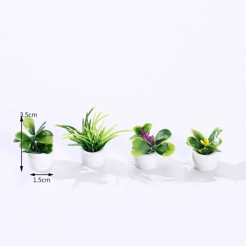 Artificial Mini Potted Plants Statue