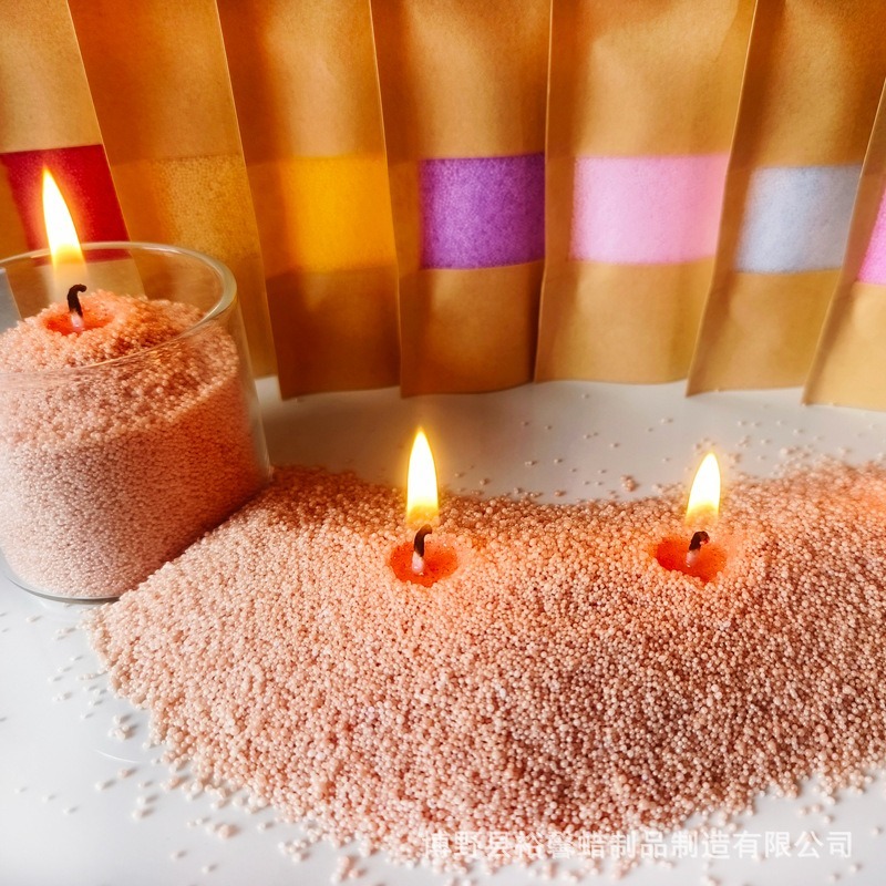 Candle Sand With Wicks, Pearled Candle Wax for DIY Candles Making Candles Making For Home Decoration Party