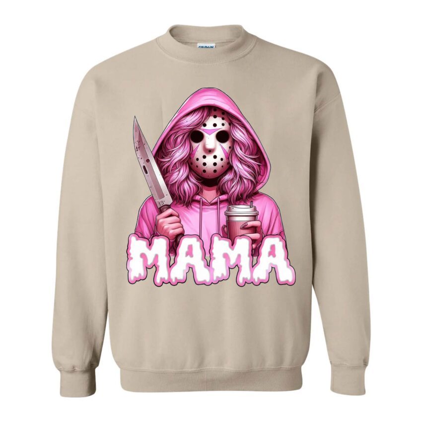 Spooky MaMa Horror Halloween Sweatshirt