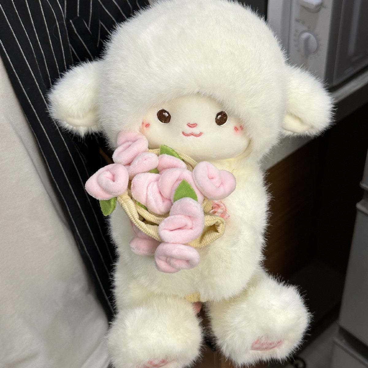 Baby Sheep Bouquet Plush Stuffed Toy Gift