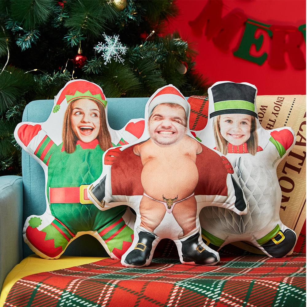 My Face Pillow Custom Pillow Face Body Pillow Personalized Photo Pillow Gift Marvel DC Super Hero Costumes Throw Pillow MiniMe Human Pillow Doll Toy Christmas Gifts