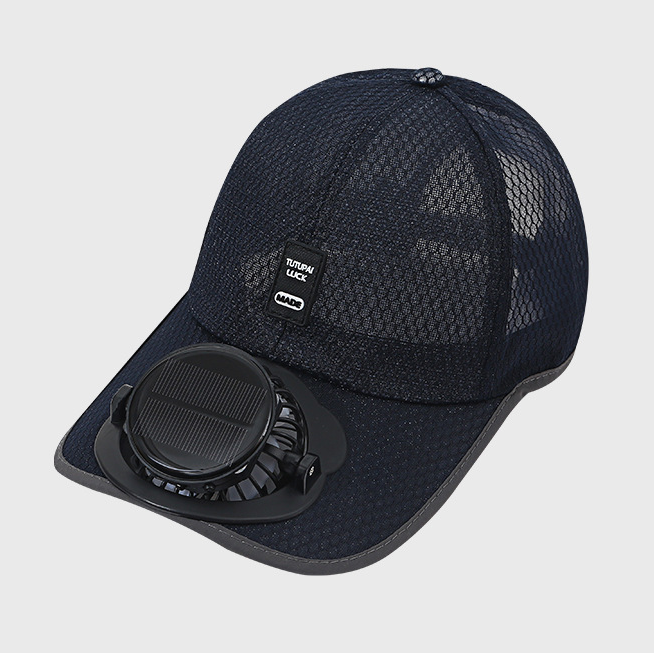 Solar Fan Cap,2026 Summer Breathable Mesh with Solar Charging Fan , Sun Protection Baseball Cap Golf Hat for Hiking,Travel