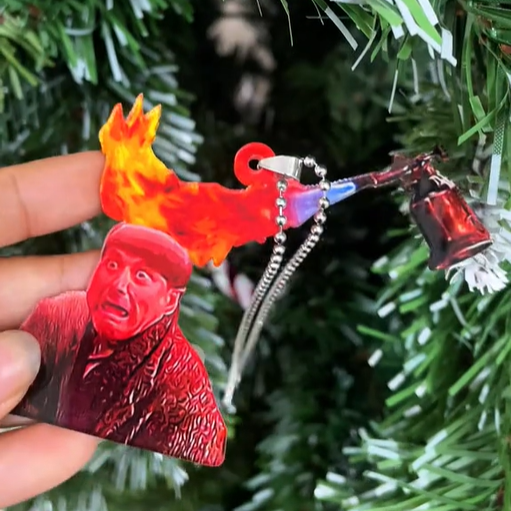 Hanging Frank Reynolds Keychain / Christmas Ornament  - It's Always Sunny in Philadelphia