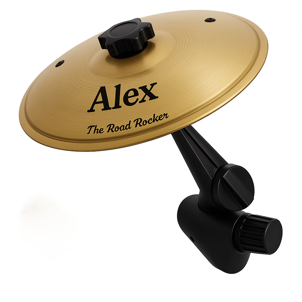 Mini Drum Cymbal Car Air Vent Clip | Funny Crash Cymbal Car Decor for Drummers, Music Lovers & Musicians Gift - Get Photo Blanket