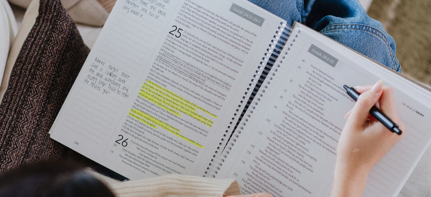 The Bible In A Year A 52- Week journey