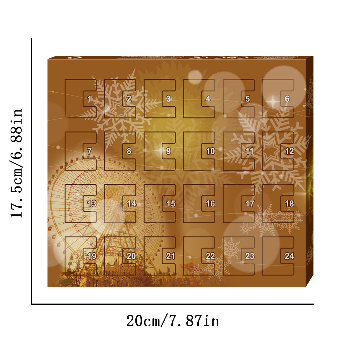 Christmas Bracelet Holiday Gift Bracelets Making Kit Christmas Countdown Calendar DIY Charm Bracelets Kits for Women Girls