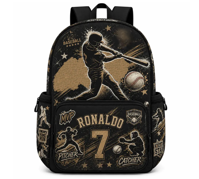 Custom Soccer Backpack: Personalized Sports Fan School Bag