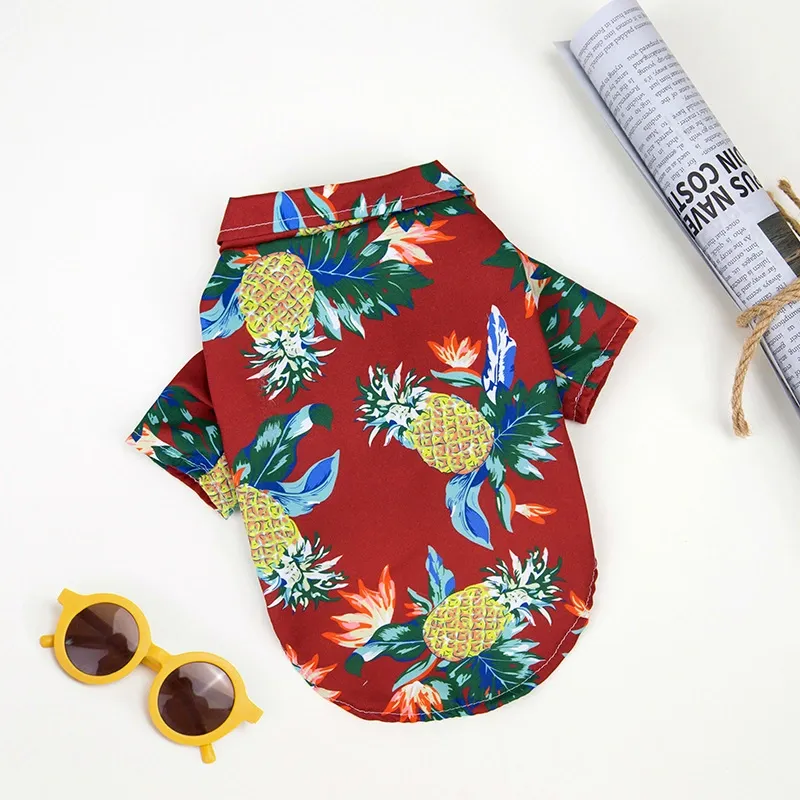 Custom Pet and Owner Matching Hawaiian Shirt Set – Personalized Photo Tropical Outfits for Dogs, Cats, and Humans