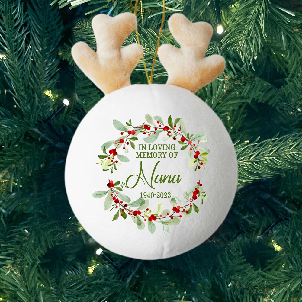 Your Dog- Personalised Fabric Christmas Ornament