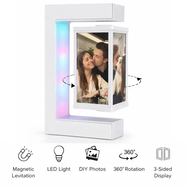 Custom Photo Hover Frame- Where your love floats