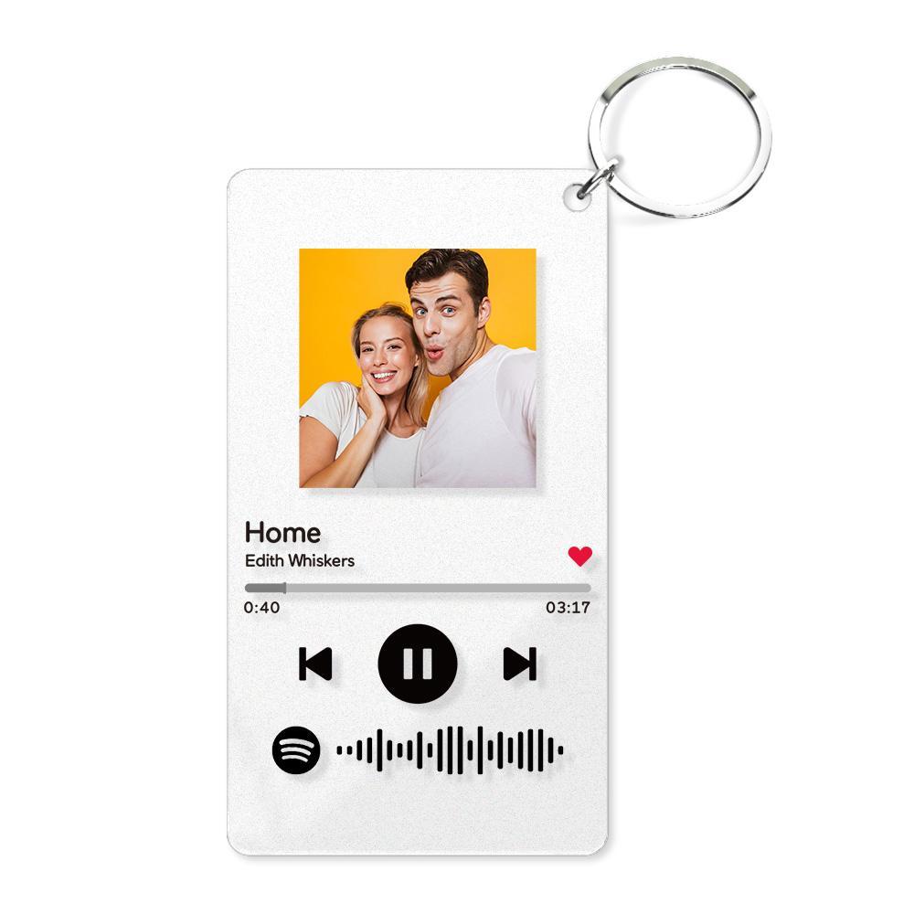 Scannable Spotify Music Code Acrylic Glass Music Decorative Plaque