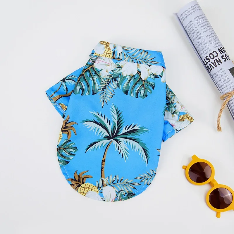 Custom Pet and Owner Matching Hawaiian Shirt Set – Personalized Photo Tropical Outfits for Dogs, Cats, and Humans