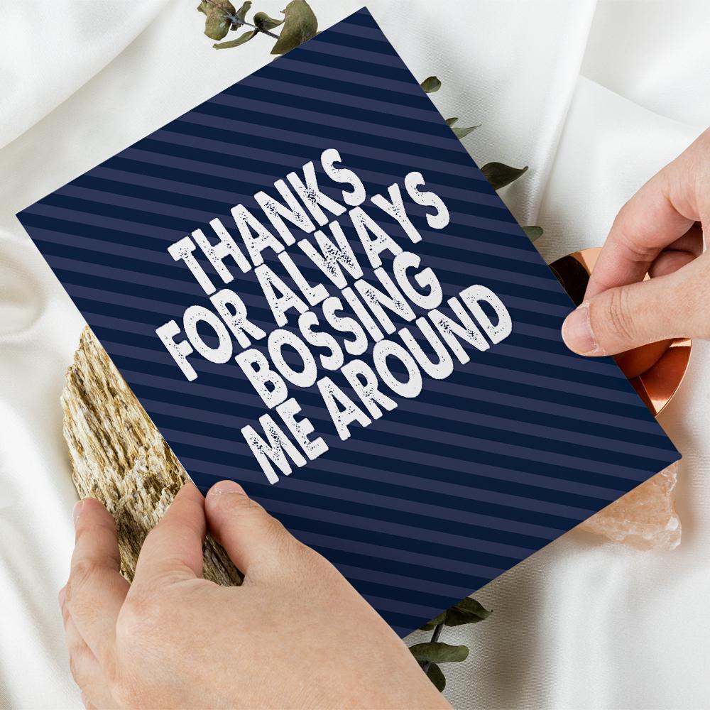 Geschenkkarte für Chef