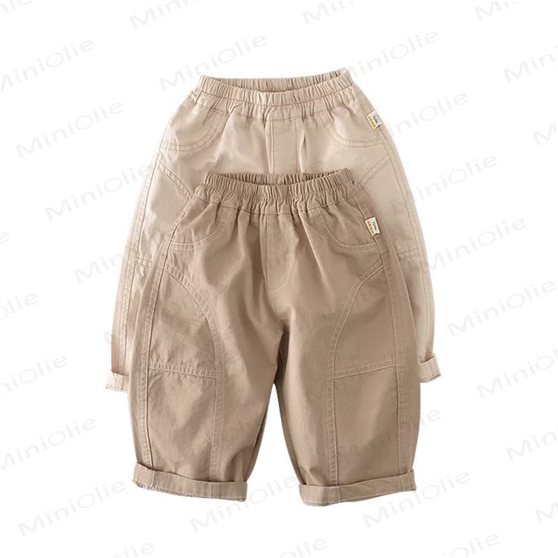 Baby Toddler Loose Solid Color Pants - image 3