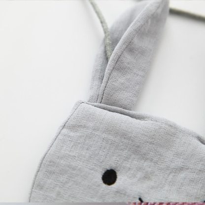 Baby Pompom Dress with Bunny Bag - image 3