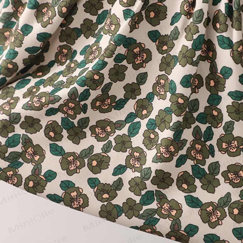 Baby Toddler Girl Flower Fake 2pcs Dress - image 6