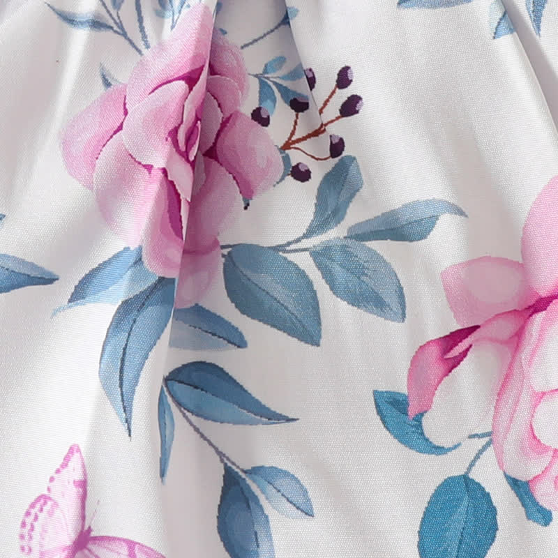Baby Floral Butterfly Bodysuit with Headband - image 31