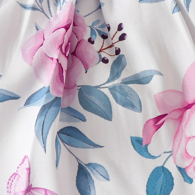 Baby Floral Butterfly Bodysuit with Headband - image 31