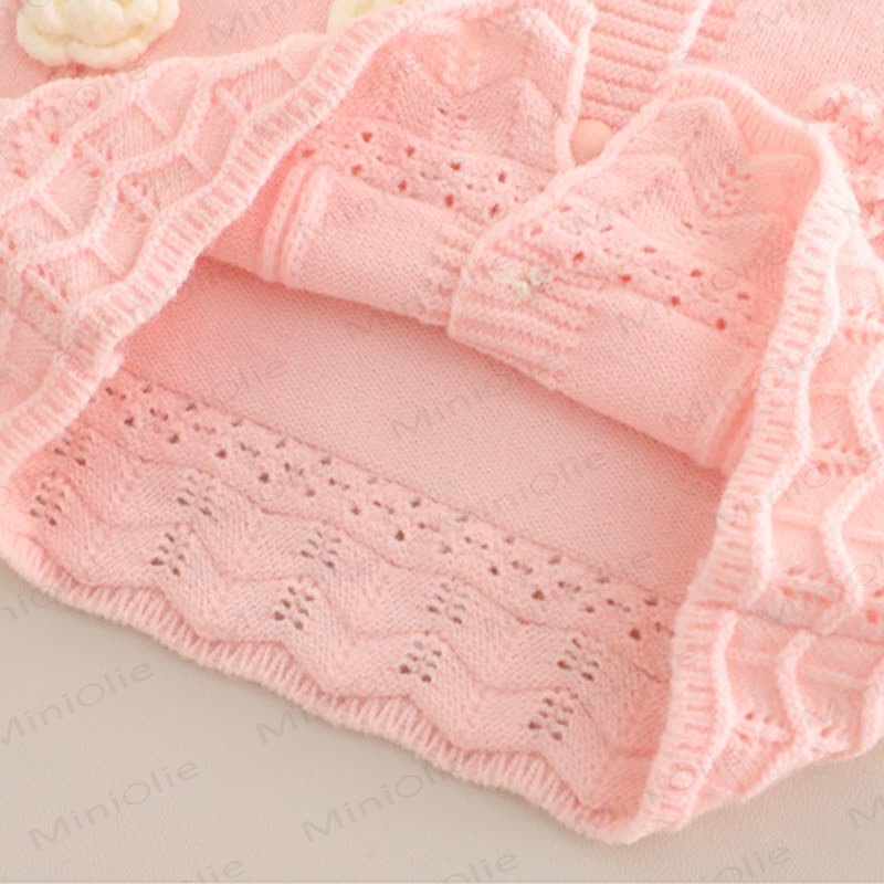 Baby Toddler Girl Flower Bow 3-piece Set - image 9