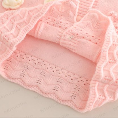 Baby Toddler Girl Flower Bow 3-piece Set - image 9