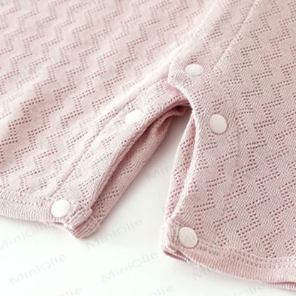 Baby Pure Cotton Textured Romper - image 8
