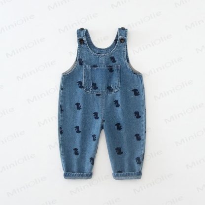 Toddler Dino Pocket Overalls - image 8