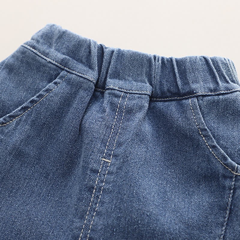 Toddler 2-Piece Lovely Flower Denim Set - image 12