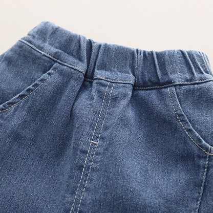 Toddler 2-Piece Lovely Flower Denim Set - image 12