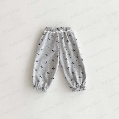 Baby Girl Bowknot Jogger Pants - image 21