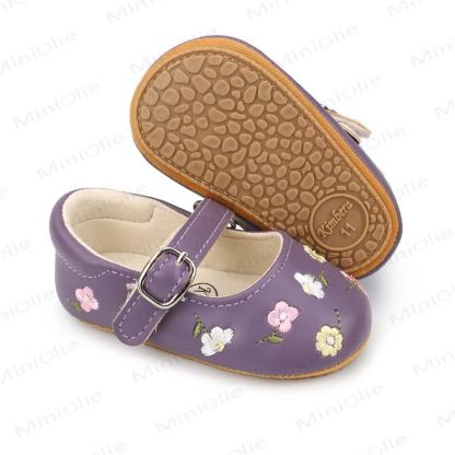 Baby Flower Embroidered Shoes - image 37