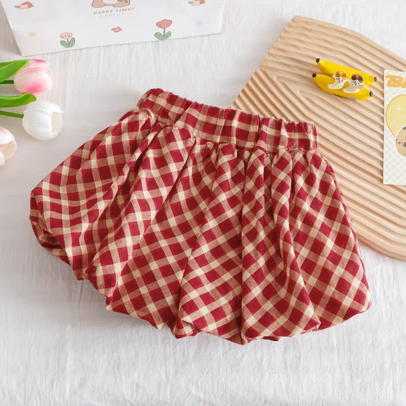 Toddler Girl Mushroom Embroidered Sleeveless Top and Shorts 2-piece Set - image 7