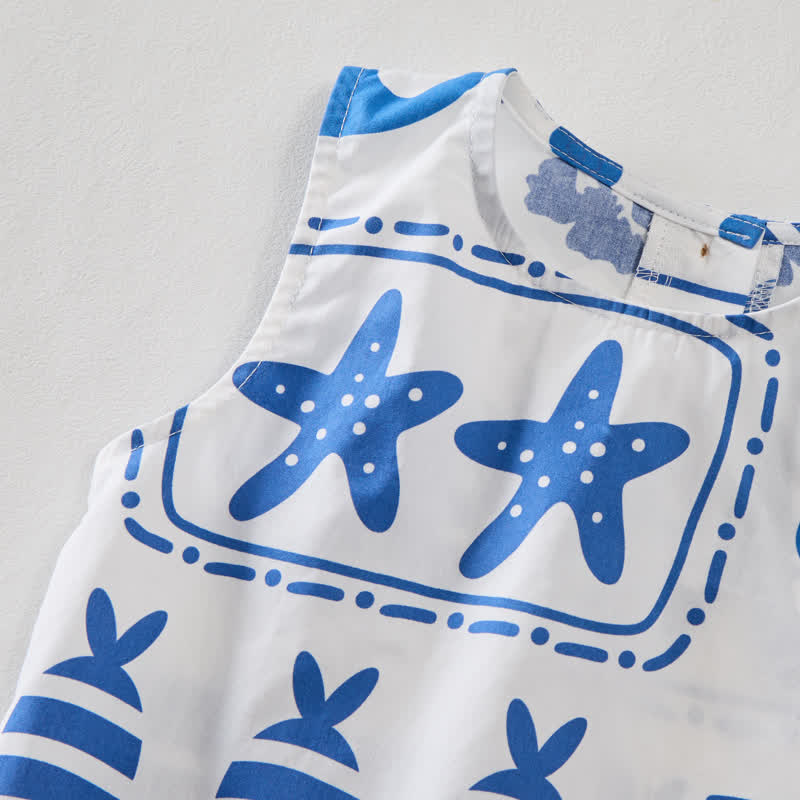 Baby 2-Piece Ocean Animal Sleeveless Set - image 4