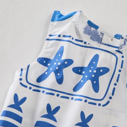 Baby 2-Piece Ocean Animal Sleeveless Set - image 4